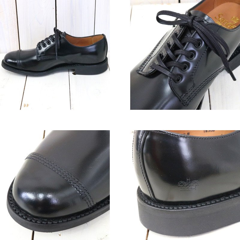 SANDERS (サンダース)『Military Derby Shoe』(Black) - REGGIE ショップ 通販