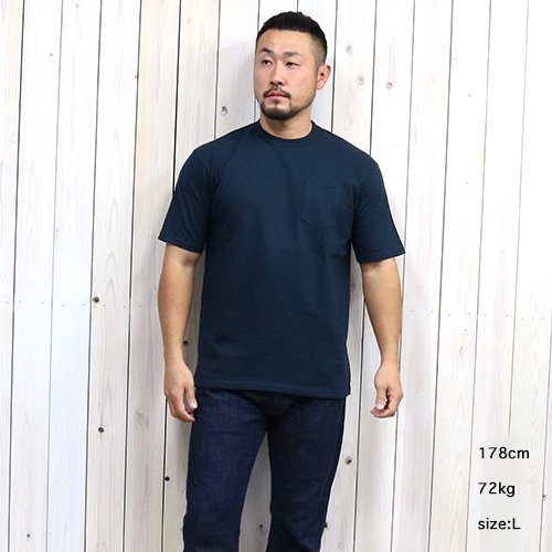 ANATOMICA (アナトミカ)『POCKET TEE』(Navy) - REGGIE ショップ 通販