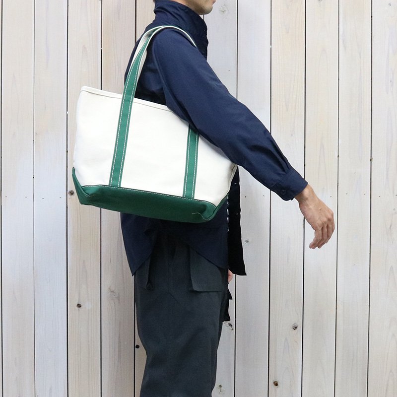 L L Bean エルエルビーン Boat Tote Bag Medium Handle Medium Dark Green Reggie ショップ 通販