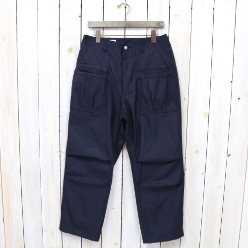 SASSAFRAS (ササフラス)『OVERGROWN FATIGUE PANTS(BACK SATIN)』(NAVY