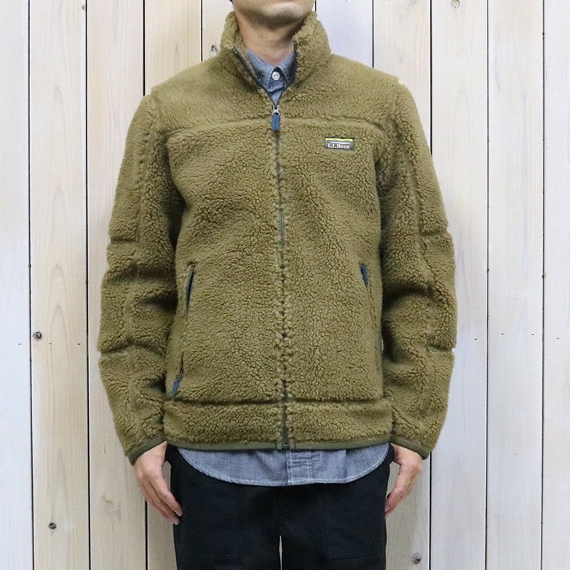 men's mountain pile fleece jacket