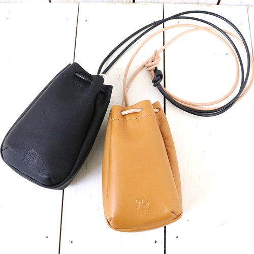 hobo『Drawstring Pouch Mini Cow Leather』