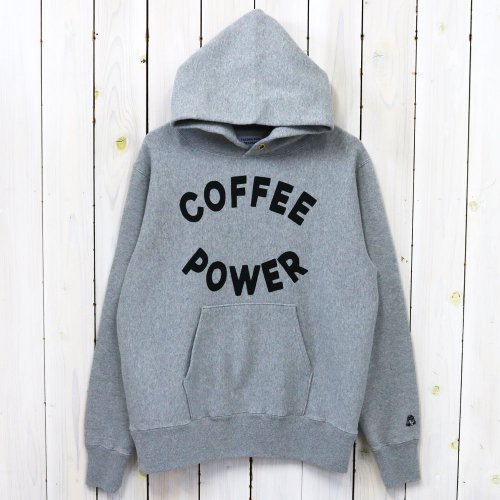 TACOMA FUJI RECORDS『COFFEE POWER HOODIE』(HAETHER GRAY)
