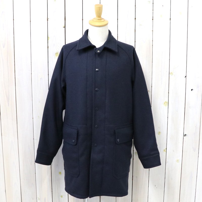 SASSAFRAS (ササフラス)『FALL LEAF COAT +(KNIT MELTON)』(NAVY) - REGGIE ショップ 通販