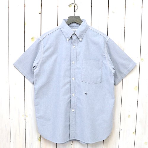 nanamica (ナナミカ)『Button Down Wind H/S Shirt』(Grayish Navy 