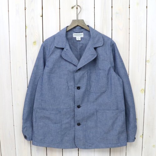 SASSAFRASSPRAYER JACKET(6oz CHAMBRAY)(BLUE)