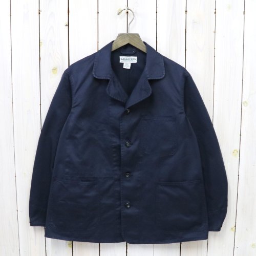 SASSAFRASSPRAYER JACKET(GIZA COTTON WEST POINT)(NAVY)