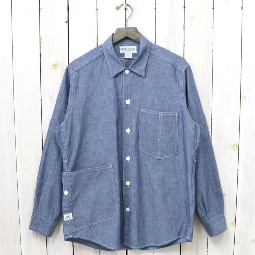 SASSAFRASDIGGIN HALF(5oz CHAMBRAY)(BLUE)