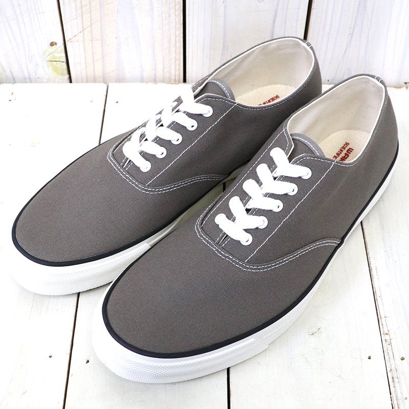 ANATOMICA (アナトミカ)『WAKOUWA DECK SHOES LOW WHITE SOLE』(GRAY