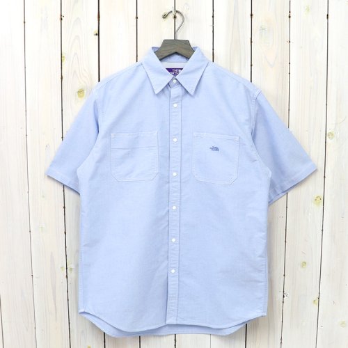 THE NORTH FACE PURPLE LABEL『Cotton Polyester OX H/S Shirt』(Sax)