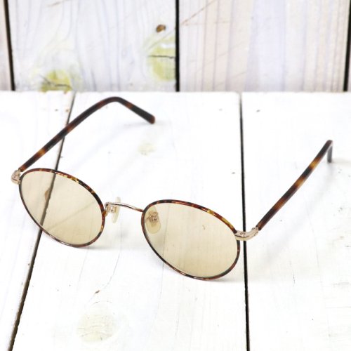 hobo『Round Frame Sunglasses Titanium by KANEKO OPTICAL』(Brown)