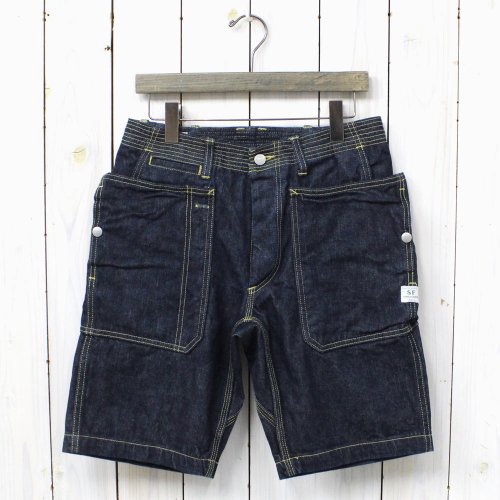 SASSAFRAS (ササフラス)『FALL LEAF SPRAYER PANTS 1/2(13.5oz DENIM