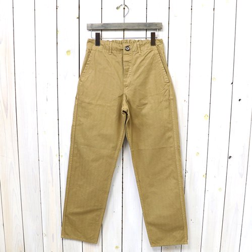 orSlowFRENCH WORK PANTS(KHAKI)