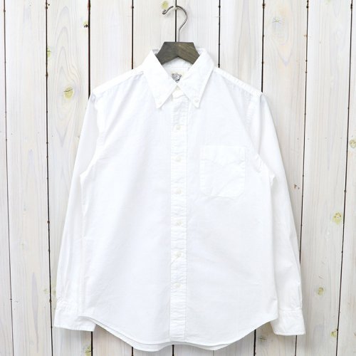 orSlowBUTTON DOWN SHIRTS-ONE WASH(WHITE)