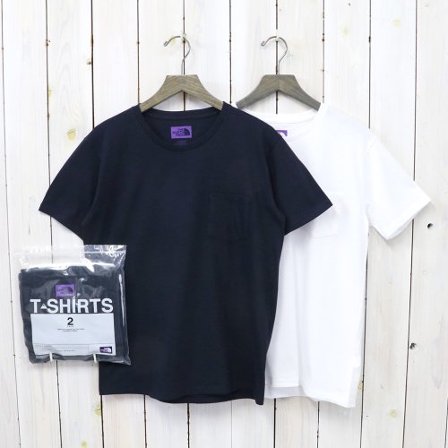 THE NORTH FACE PURPLE LABELPack Field Tee(WhiteNavy)