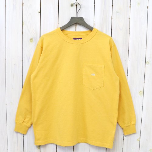 THE NORTH FACE PURPLE LABEL『7oz L/S Pocket Tee』(Yellow/Off White)