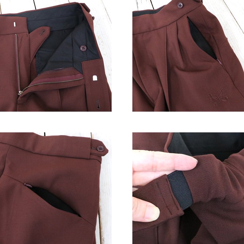 ビジネス needles TUCKED SIDE TAB TROUSER 22FW - ihealthcoach.ie