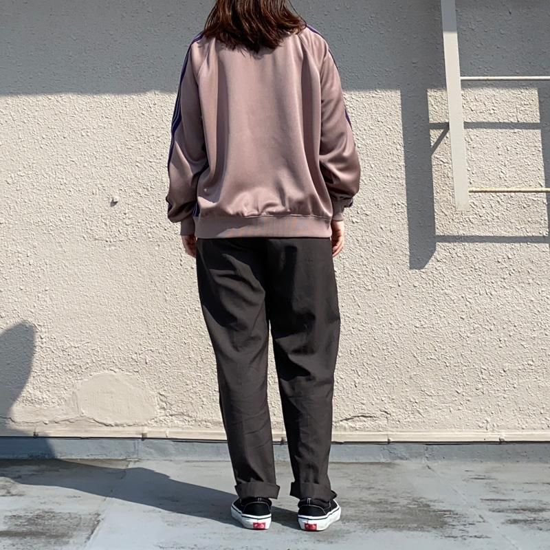 クーポン利用 L Needles track crew neck shirtトープ パンツ | ochge.org