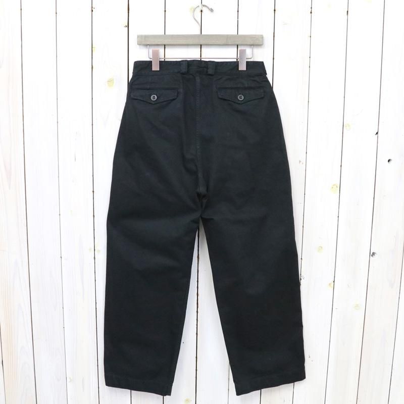 オアスロウ　orslow M-52 FRENCH ARMY TROUSER ３ orSlow M-52 French Army Trouser (Wide Fit), Black – Glasswing