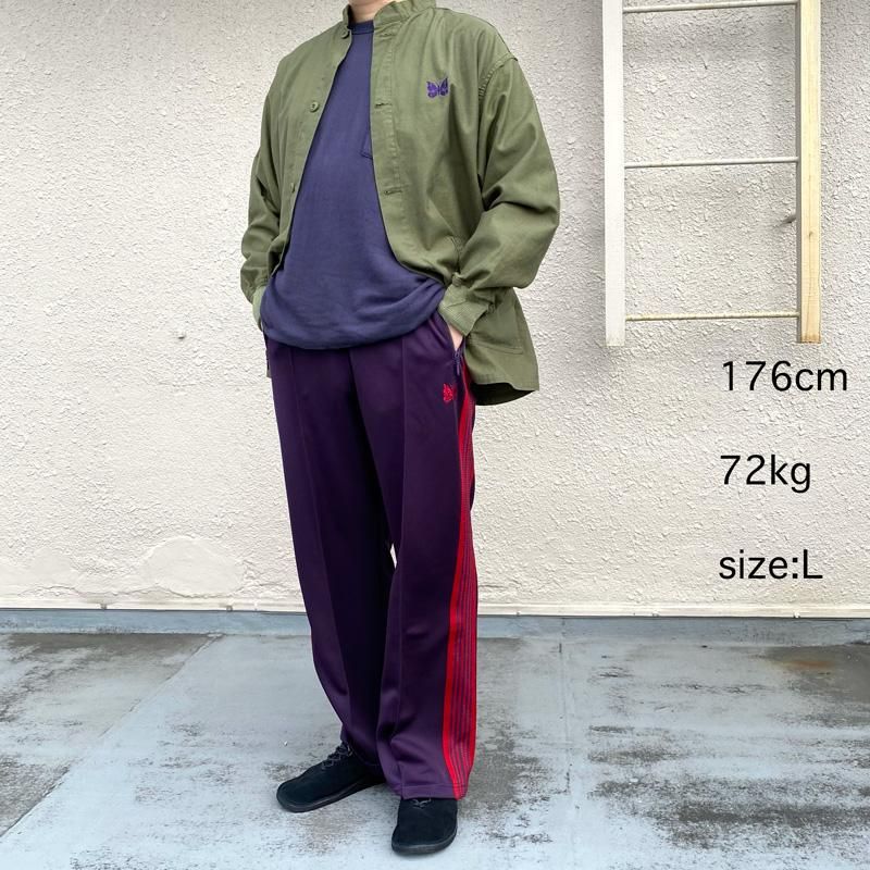 LQ229 ストレート L ダークパープル Dk.purple 5-