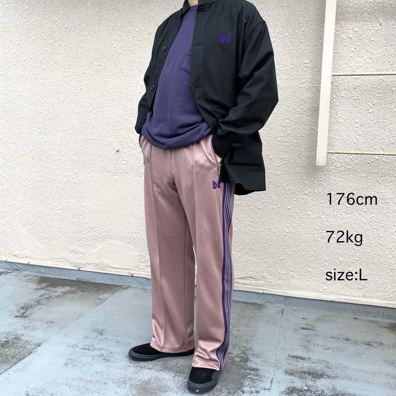 S】Needles Track Pants Poly Smooth Taupe袖丈長袖 - その他