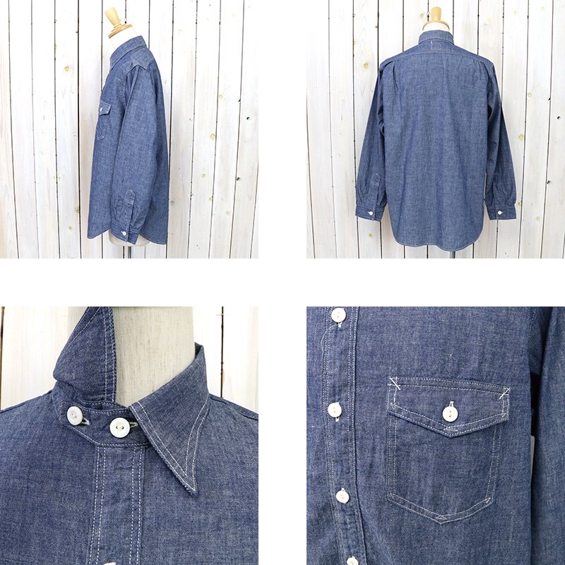 POST O'ALLS (ポストオーバーオールズ)『The NAVY CUT 2』(indigo