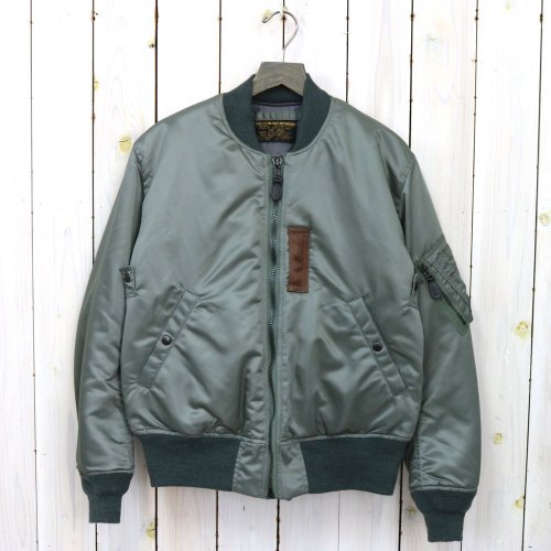 The REAL McCOY’S『TYPE MA-1 REAL McCOY MFG.CO.』(SAGE GREEN)
