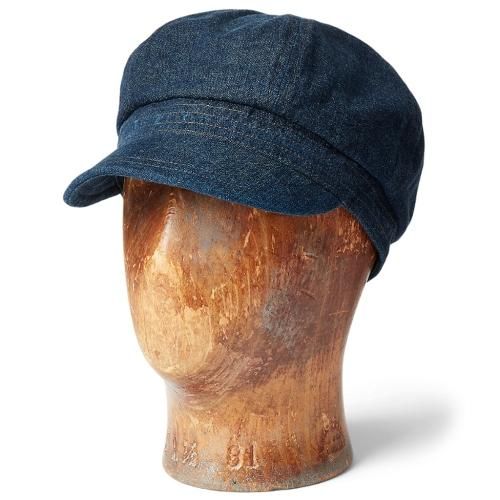 Double RLJAPANESE DENIM GRADY CAP(RINSE INDIGO)
