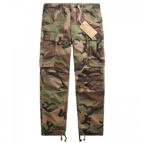 Double RLCAMO RIPSTOP CARGO PANT(WOODLAND CAMO)