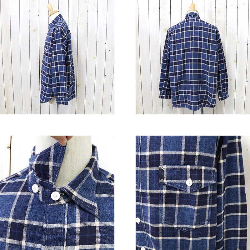 POST O'ALLS (ポストオーバーオールズ)『The NAVY CUT 2』(indigo heather) - REGGIE ショップ 通販