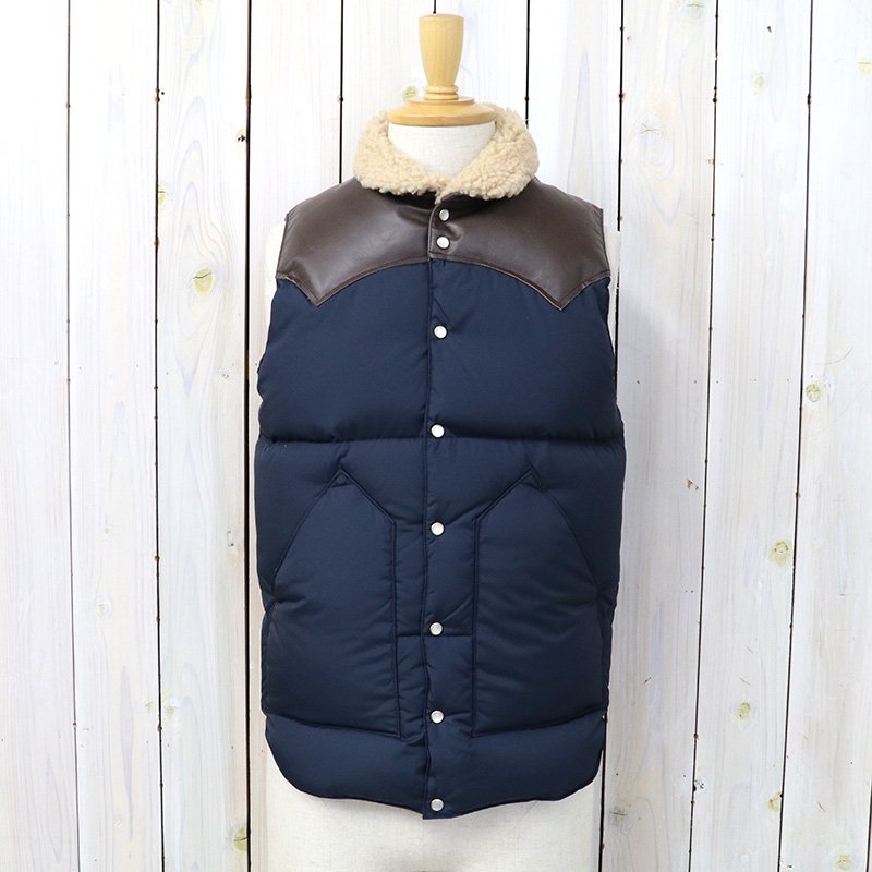 Rocky Mountain Featherbed (ロッキーマウンテンフェザーベッド)『Christy Vest-Reggie  Exclusive』(NAVY) - REGGIE ショップ 通販