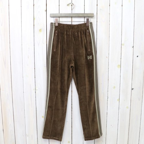 Needles (ニードルズ)『Narrow Track Pant-C/PE Velour』(Brown