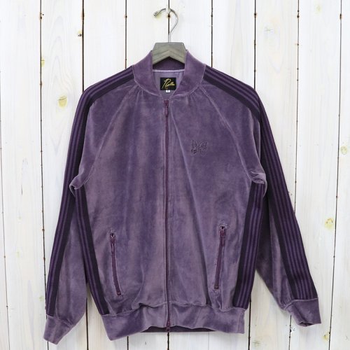 NeedlesR.C. Track Jacket-C/PE Velour(Purple)