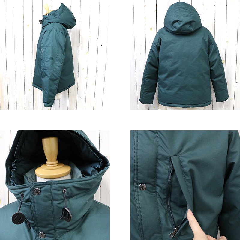 THE NORTH FACE PURPLE LABEL (ザ ノースフェイスパープルレーベル)『Lightweight Twill Mountain  Short Down Parka』(Teal Green) - REGGIE ショップ 通販