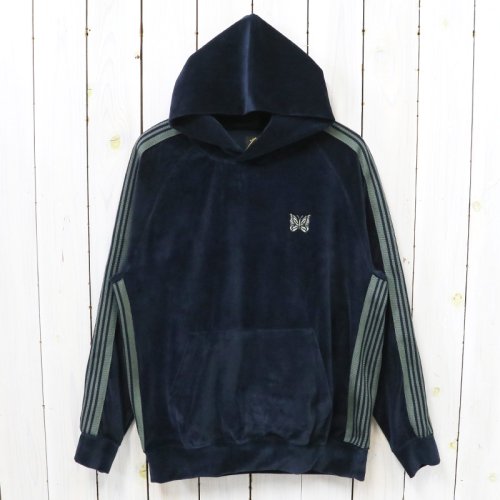 NeedlesTrack Hoody-C/PE Velour(Navy)