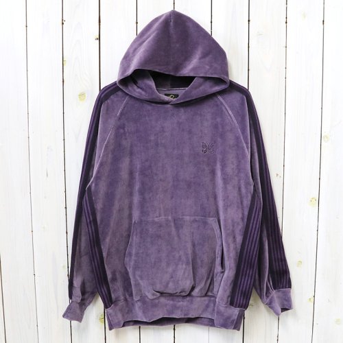 Needles (ニードルズ)『Track Hoody-C/PE Velour』(Purple) - REGGIE