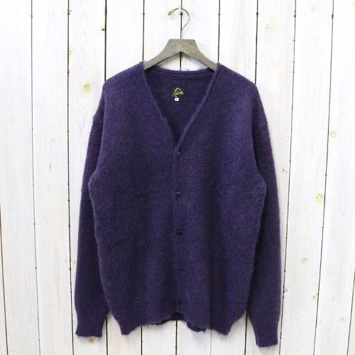 NeedlesMohair Cardigan-Solid(Purple)