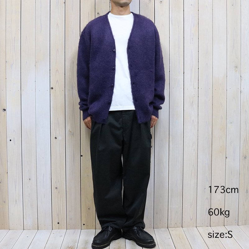 Needles (ニードルズ)『Mohair Cardigan-Solid』(Purple) - REGGIE