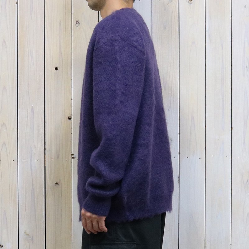 Needles (ニードルズ)『Mohair Cardigan-Solid』(Purple) - REGGIE