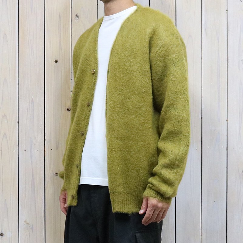 ニードルズ モヘア カーディガン S オリーブ needles mohair