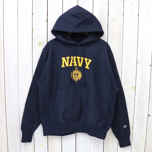 ChampionUSNA ISSUE CHAMPION REVERSE WEAVE HOOD(NAVY)