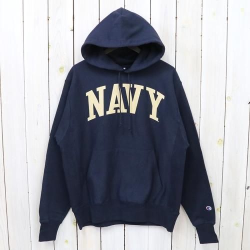 ChampionNAVY MIDSHIPMEN CHAMPION TEAM ARCH REVERSE WEAVE PULLOVER HOODIE(NAVY)