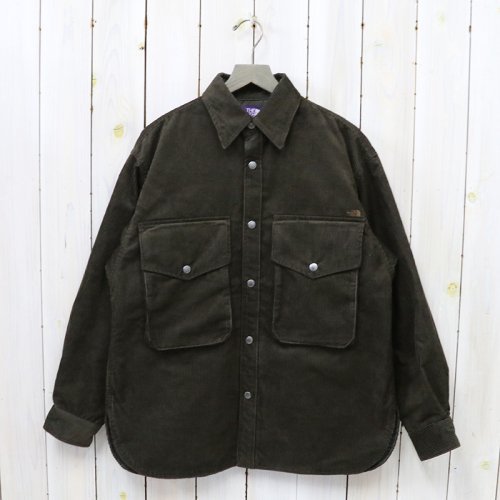 THE NORTH FACE PURPLE LABEL (ザ ノースフェイスパープルレーベル)『Corduroy Insulation Shirt  Jacket』(Brown) - REGGIE ショップ 通販