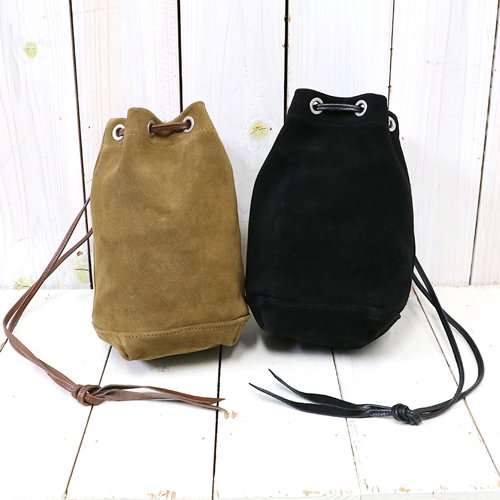 hobo『Drawstring Pouch Cow Suede』