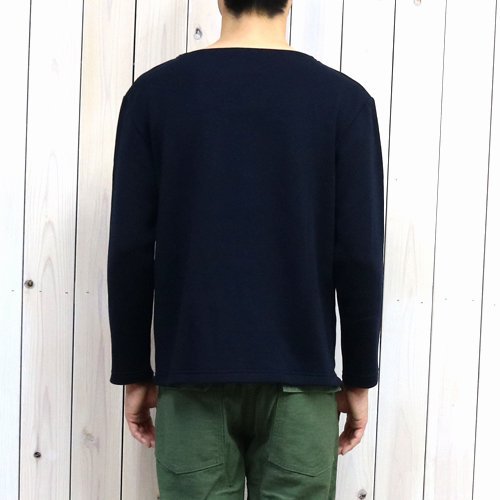 夏の新作コレクション [SAINT JAMES]ダブルフェイスセーターNAVY T5