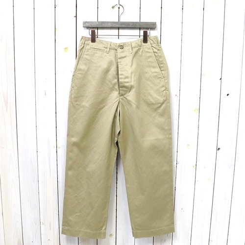 orSlowVINTAGE FIT ARMY TROUSER(KHAKI)