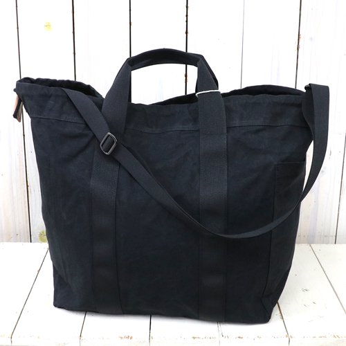 hobo2Way Tote Bag Paraffin Canvas M(Black)