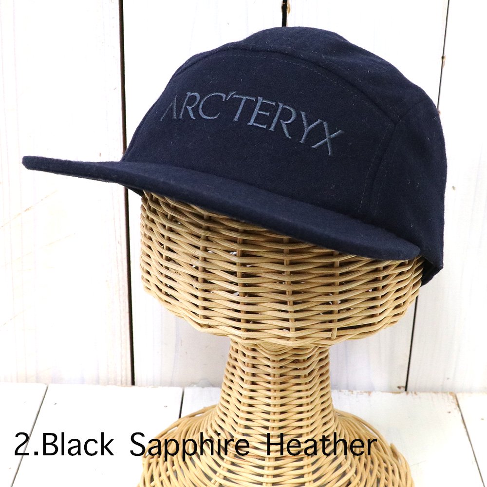 New Arc'teryx 5 Panel Wool Cap Black Hat