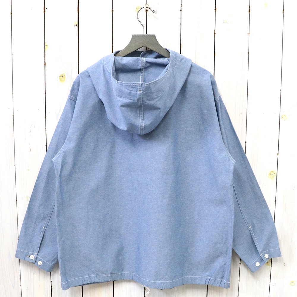 ENGINEERED GARMENTS (エンジニアド ガーメンツ)『Cagoule Shirt-Cotton Chambray』- REGGIE  ショップ 通販