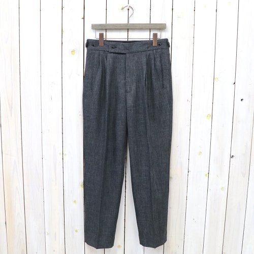 Needles (ニードルズ)『Tucked Side Tab Trouser-Poly Chambray 